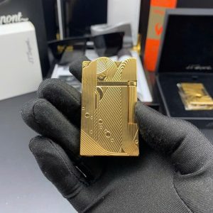 Bật lửa S.T. Dupont HongKong SanJi Nàng Tiên Cá Ngủ Gold
