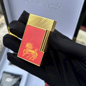 Bật lửa S.T Dupont Ligne 2 Năm Ngựa lửa đôi cao cấp