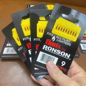 Vỉ đá Ronson 9 viên cho mọi loại Bật Lửa